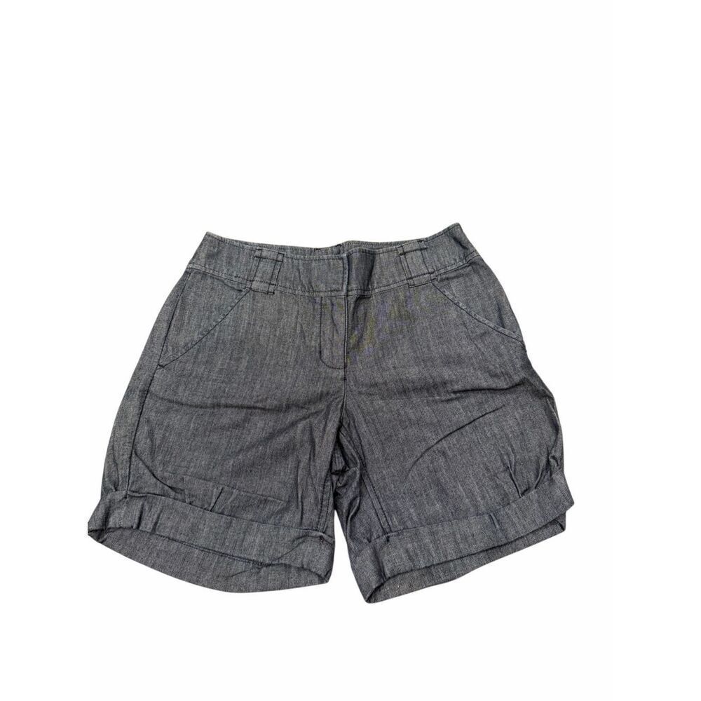 New York & Company chambray shorts- size 4
